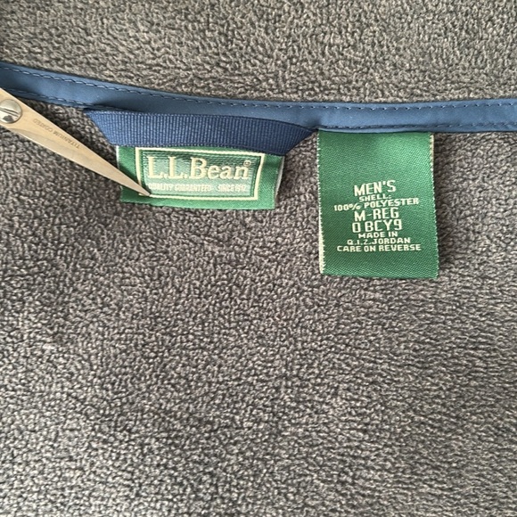 L.L. Bean Men’s 3 Season Warm Up Jacket with Removable Fleece Lining, Size M - Picture 10 of 10